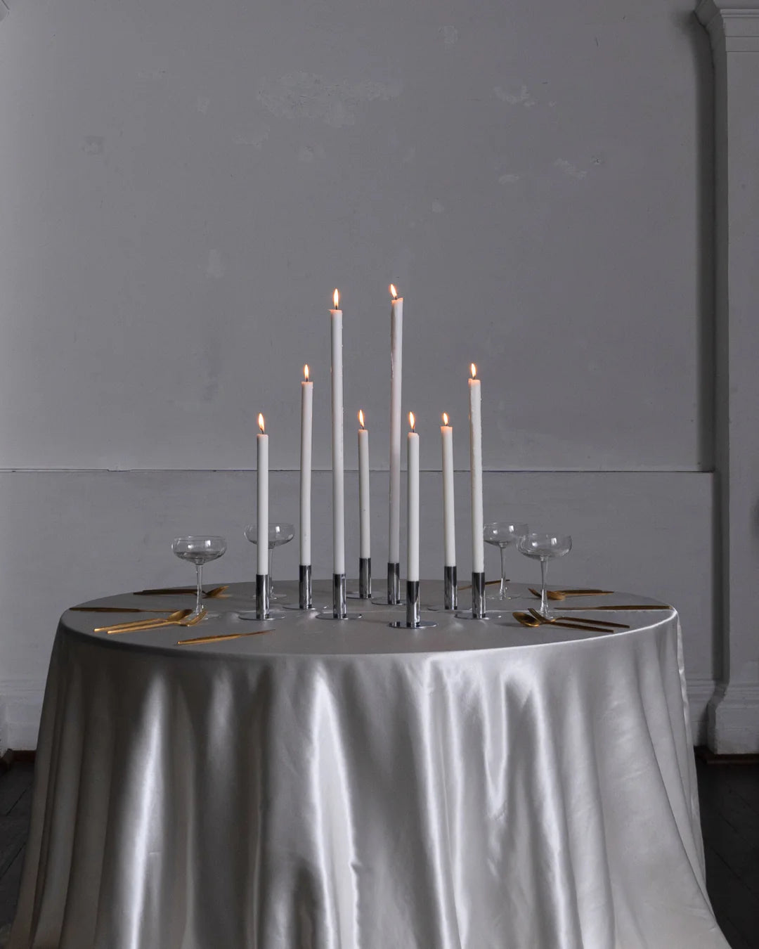Silver Plated Candle Holder